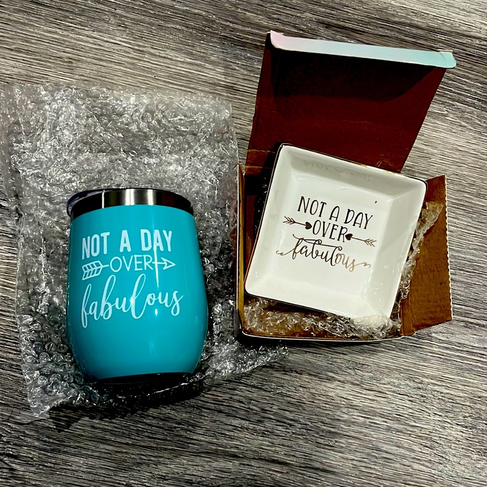 Not A Day Over Fabulous gift set